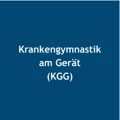 Krankengymnastik am Gerät (KGG)